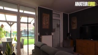 amateureuro - old mature house wife banged on the couch