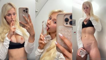 Lena Polanski Dildo Squirting Stewardess: Mid-Flight Orgasm