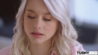 tushy fair haired hottie scarlett has painal pleasure with her boss