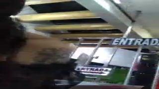 walking bare in the city giving away used thongs filled with my fluid 