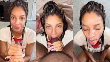 Face Full Of Cum: Foxy Brown Blows It And Swallows
