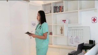 Tight Asian Doctor Takes Rough Bareback Cock From Doctor John Coffee