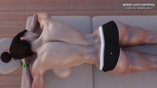 my innocent looking roommate third leg craving ginger young slut with huge bazooms and a hot buns is masturbating and gets her slick pussy licked my sexiest gameplay moments part 5