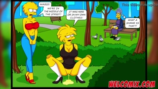 obscene indecent the simptoons