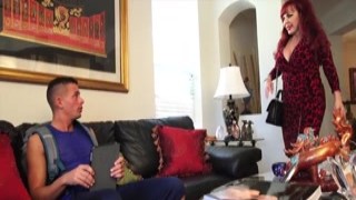 alluring vanessa teaching her stepson how to breed