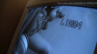 busty thot blows stranger at gloryhole 