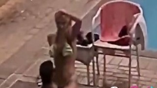 Neg&atilde;o Sucks My Dick in the Club Pool for Net