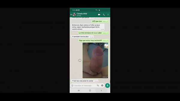 Wife Cheats on Husband While Chatting on WhatsApp