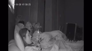 slutty senior abby kiss skips class again to flick the bean all morning hidden cam