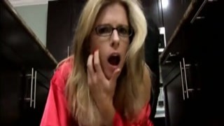 breakfast with busty fake mom