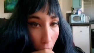 draining my step-brother s balls .