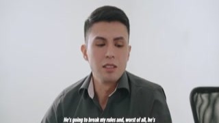 young argentine girl with a giant heart-shaped ass seduces her boss while her stepson spies on her and wrecks her.