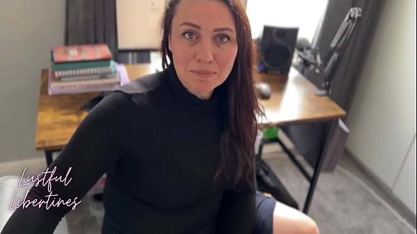 Stepmom Takes Work Call While Getting Pumped Full Of Cream