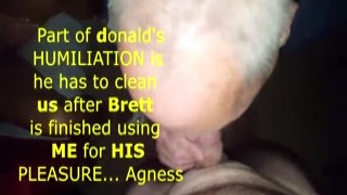 this is why i cuckold donald... agness cuck