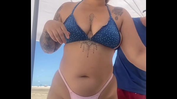 almost got caught fucking on a crowded beach