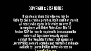 randy freckles lauren phillips sucks a guy off and gets his massive load