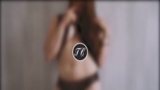 playing with my panties.