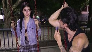 Shy Girl Lets Playground Interview End In All-Night Anal