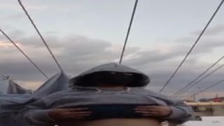 i like to show my busty rack to my neighbors