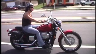 3some with monster titty bike babes sucking and smashing original experienced milf hunter on motorcycle daisy dukes preview