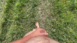 fall moment is here so lets masterbate outdoors part-1