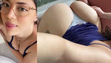 Lilith Cavaliere Strips Off Her Sexy Nightgown To Entice