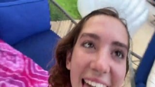  the neighbors are outside pawg fresh-faced 18 bailey base lustery