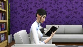 korean girl after sharing same room filipina step-mom and step-son have sex