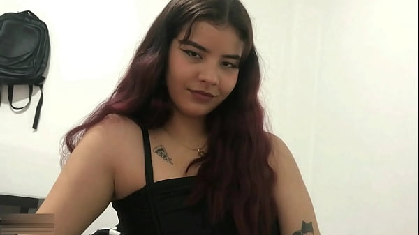 latina stepsister's throat and pussy are just on another level
