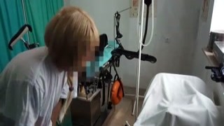 girl examined at a gynecologist s - stormy cum