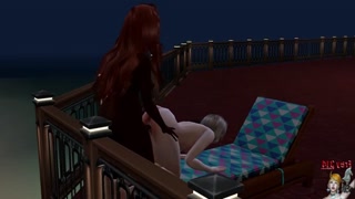 golden hair and dark haired 4