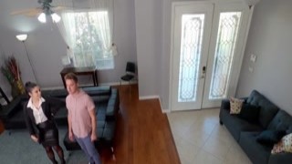 hot real estate vanessa sky plows her client van wylde in every corner of the house - look ather now