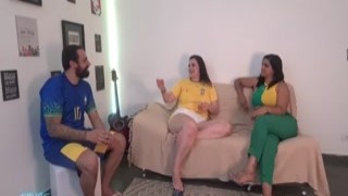 fode cast - the world cup is ours and the delicious newcomer to porn arrived taking massive load in her bald pussy ale mancini