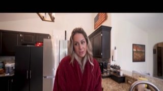 my depressed step-mom misty needs my sperm to feel better