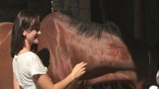 Country Lovers Share Passionate Intimate Moments Together
