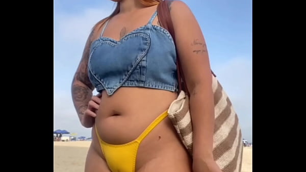 I MADE THE GUY GET HARD ON THE BEACH