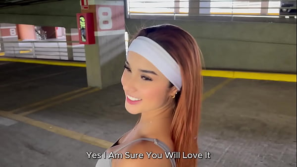 colombian hottie baits some random gym guy to mess with the plug in her ass abella olsen