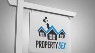 propertysex amazing round thick ass real estate agent works her bubble cheeks on some giant iron iron rod