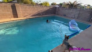 pool side bj in 4k thefoxxxlife pov anal