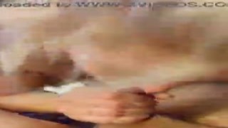 mom sucking throat destroyer and playing with cum