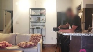 wifey helps me test new camera