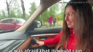 18 y.o. whore sucks monster dick in a car for money. spread a mattress for love pump worship. katty west