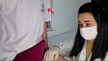 campus nurse helps out a student with a boner that won't quit