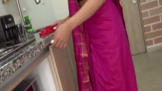 married woman took off her saree and petticoat and got her vajayjay shagged by a stranger