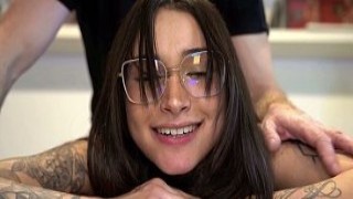 Big-Ass Slut Anto Magali Deepthroats Then Gets Her Pussy Filled