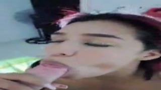 i met her through an app and on the first date she invited me to her house and i saw those colossal natural funbags on this 18-year-old dark haired and something else also happened. this was in a mall in miami u