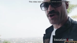 toughlovex bts with fair haired spinner kiara cole