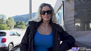milftrip gorgeous cum hungry yummy mummy kenzie taylor bartender mixes muff juice with raw dogger