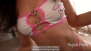 my jealous stepsister begged me to cheat ended up filling her pussy