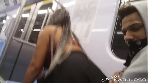 sneaky subway fuck w/ caah & vinny hope they didn't get caught